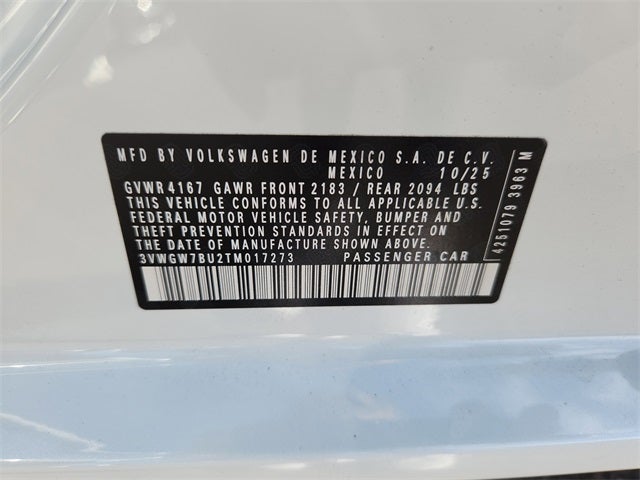 2026 Volkswagen Jetta 1.5T SEL