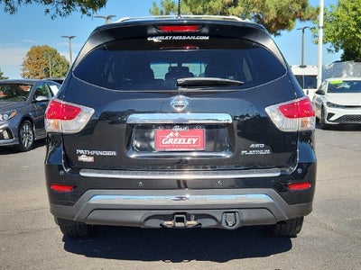 2016 Nissan Pathfinder Platinum