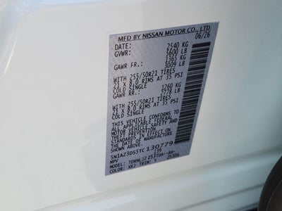 2026 Nissan Murano Platinum