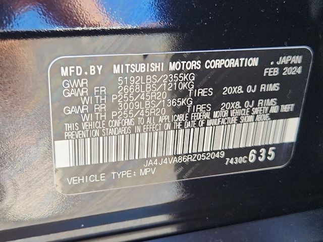 2024 Mitsubishi Outlander SE