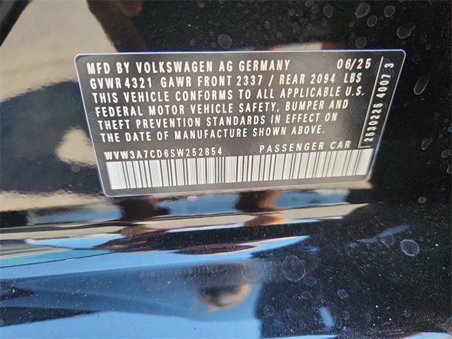 2025 Volkswagen Golf GTI 2.0T SE