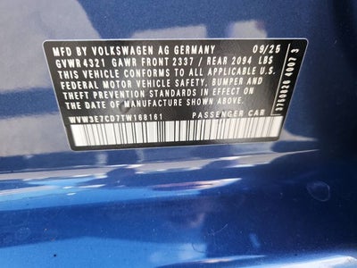 2026 Volkswagen Golf GTI 2.0T SE