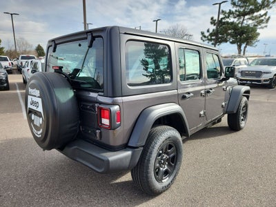 2026 Jeep Wrangler WRANGLER 4-DOOR SPORT