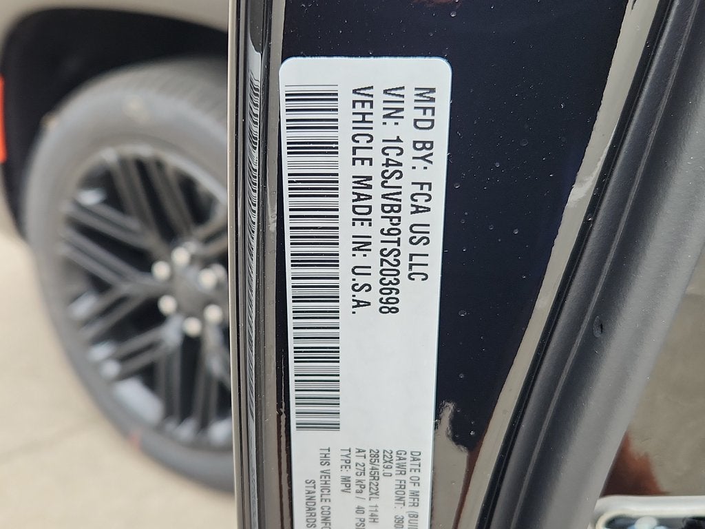 2026 Jeep Grand Wagoneer Limited Reserve