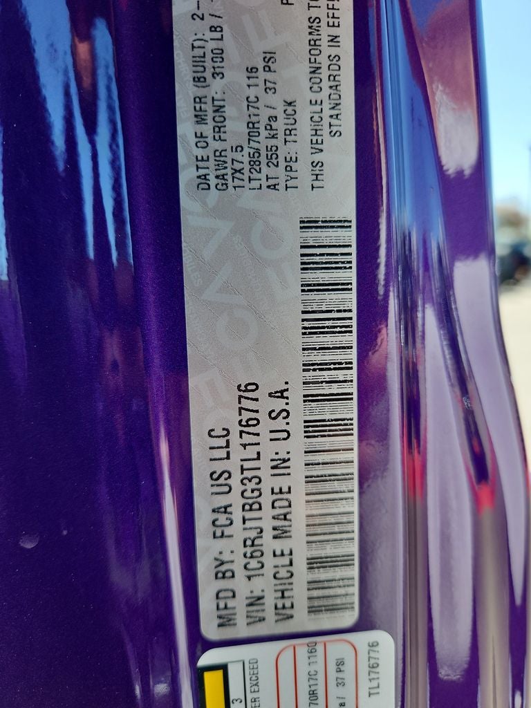 2026 Jeep Gladiator GLADIATOR RUBICON 4X4