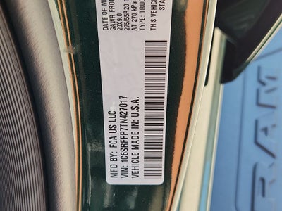 2026 RAM 1500 Big Horn/Lone Star