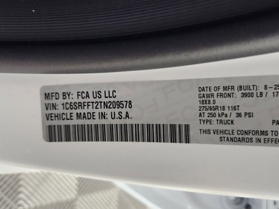 2026 RAM 1500 RAM 1500 BIG HORN CREW CAB 4X4 5'7' BOX