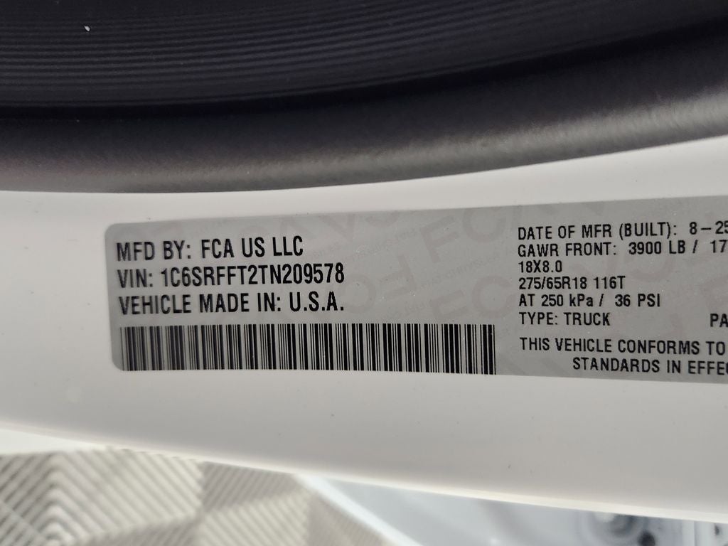 2026 RAM 1500 RAM 1500 BIG HORN CREW CAB 4X4 5'7' BOX