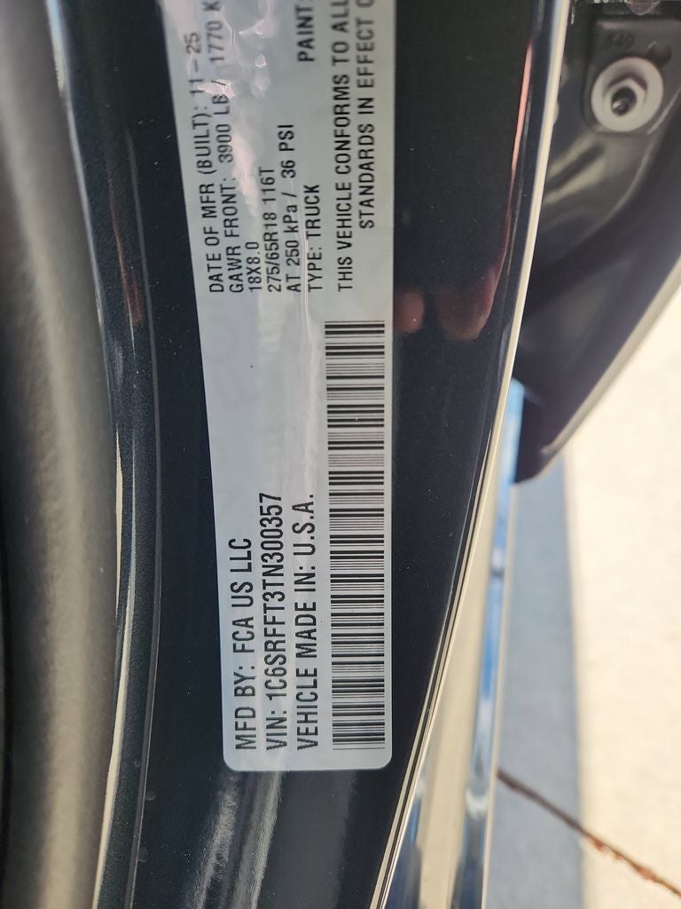 2026 RAM 1500 RAM 1500 BIG HORN CREW CAB 4X4 5'7' BOX