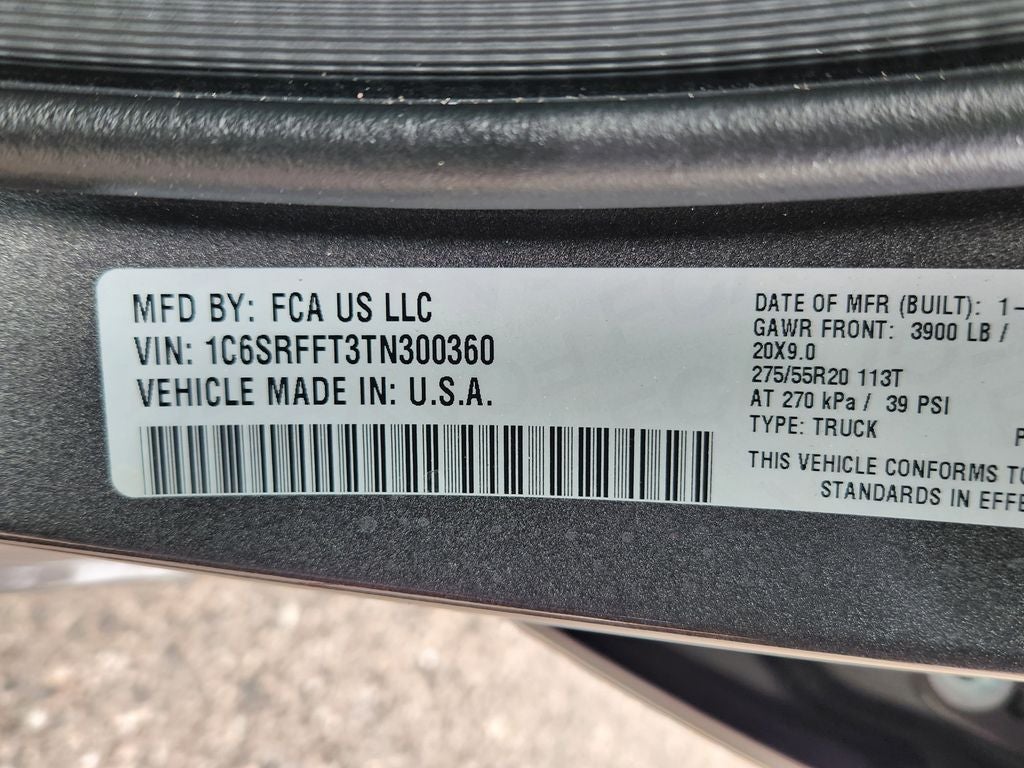 2026 RAM 1500 RAM 1500 BIG HORN CREW CAB 4X4 5'7' BOX