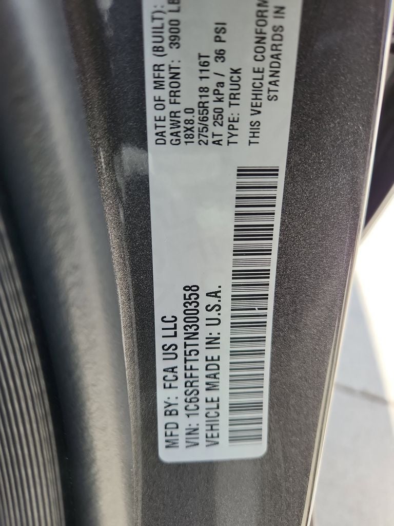 2026 RAM 1500 RAM 1500 BIG HORN CREW CAB 4X4 5'7' BOX