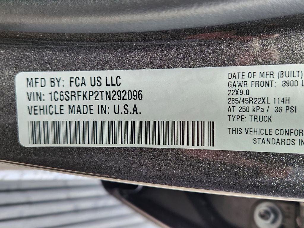 2026 RAM 1500 RAM 1500 TUNGSTEN CREW CAB 4X4