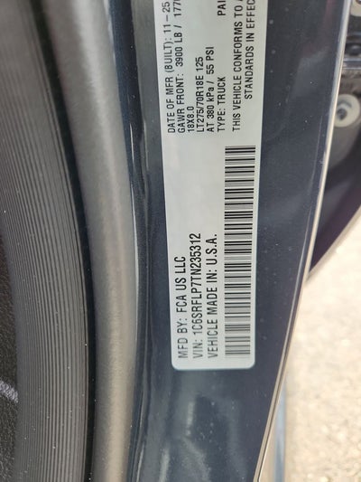 2026 RAM 1500 RAM 1500 REBEL CREW CAB 4X4 5'7' BOX