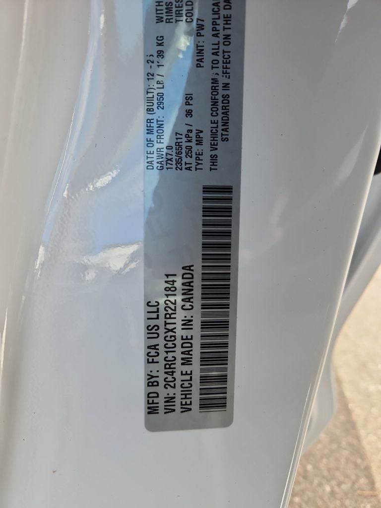 2026 Chrysler Voyager VOYAGER LX