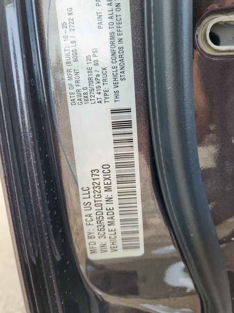 2026 RAM 2500 RAM 2500 BIG HORN CREW CAB 4X4 6'4' BOX