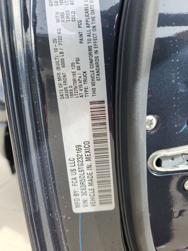 2026 RAM 2500 RAM 2500 BIG HORN CREW CAB 4X4 6'4' BOX