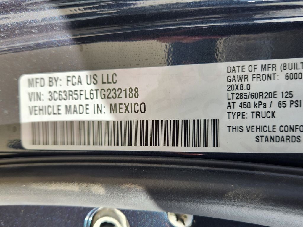2026 RAM 2500 RAM 2500 LARAMIE CREW CAB 4X4 6'4' BOX