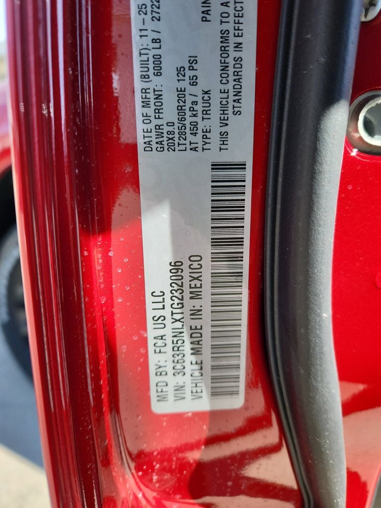 2026 RAM 2500 RAM 2500 LARAMIE MEGA CAB 4X4 6'4' BOX