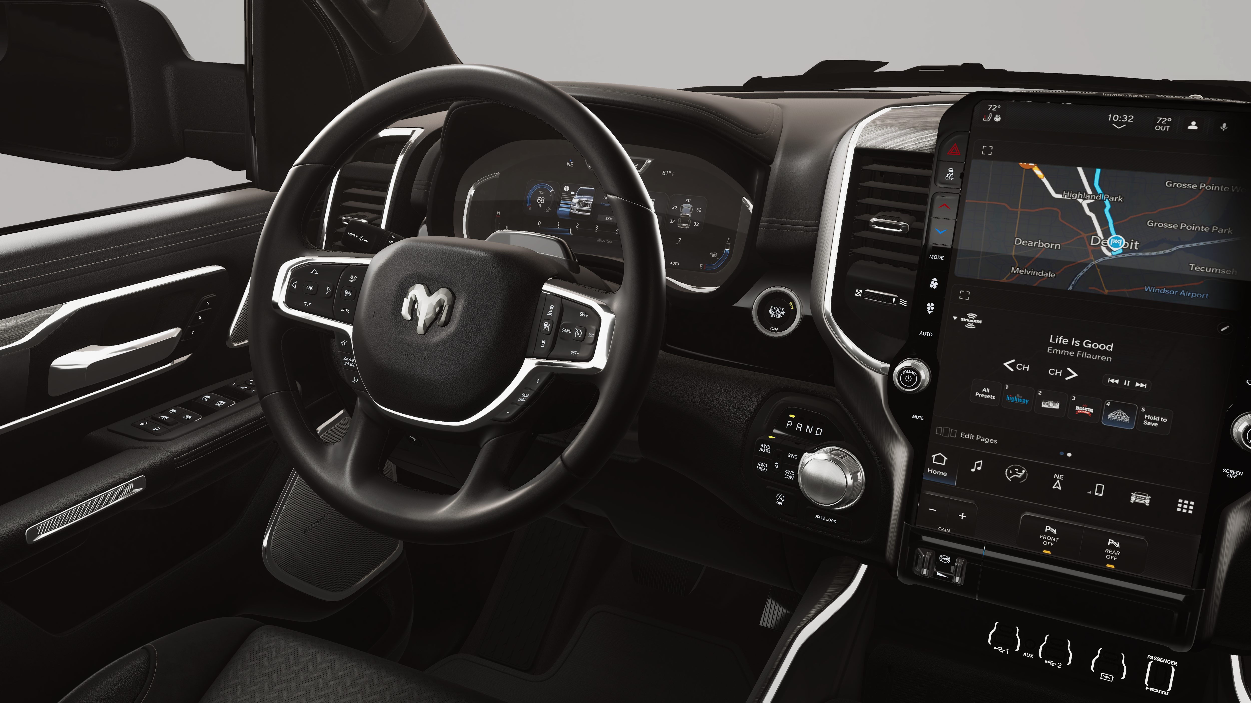 2026 RAM 1500 RAM 1500 LARAMIE CREW CAB 4X4 5'7' BOX