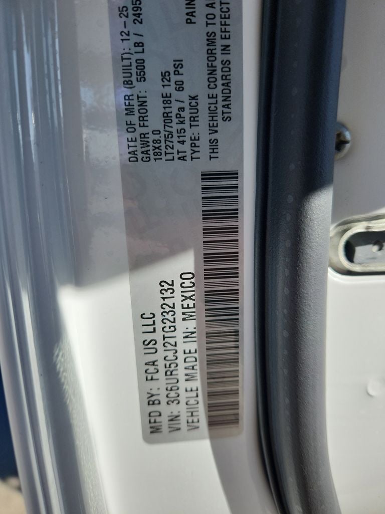 2026 RAM 2500 RAM 2500 TRADESMAN CREW CAB 4X4 6'4' BOX