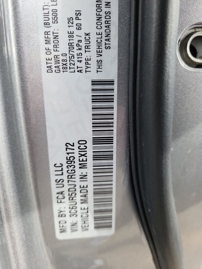 2024 RAM 2500 Big Horn Crew Cab 4x4 6'4' Box