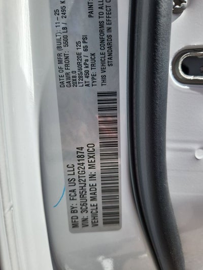 2026 RAM 2500 Tradesman