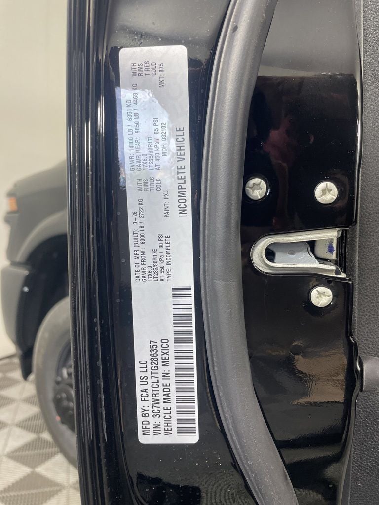 2026 RAM 3500 Chassis Cab RAM 3500 TRADESMAN CREW CAB CHASSIS 4X4 60' CA