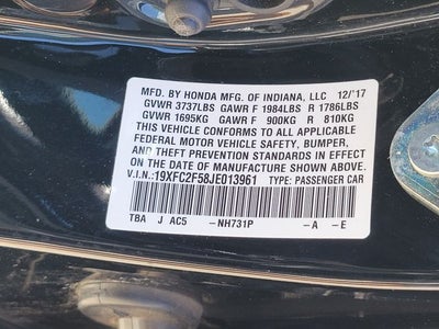 2018 Honda Civic LX