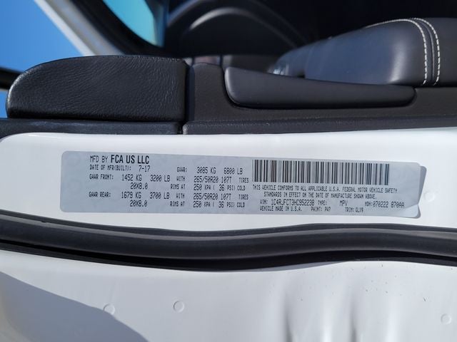 2017 Jeep Grand Cherokee Overland