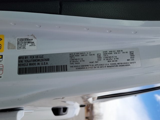 2021 Jeep Gladiator Rubicon