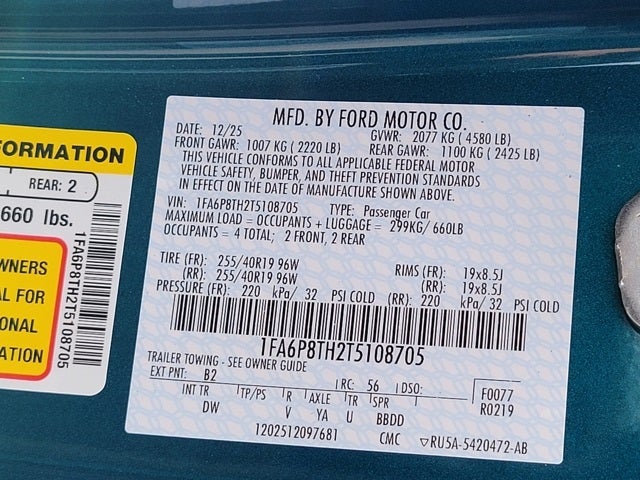 2026 Ford Mustang EcoBoost