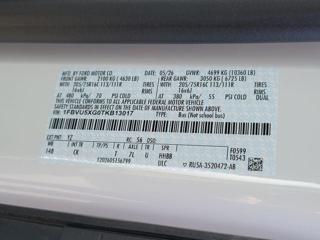 2026 Ford Transit-350 XLT