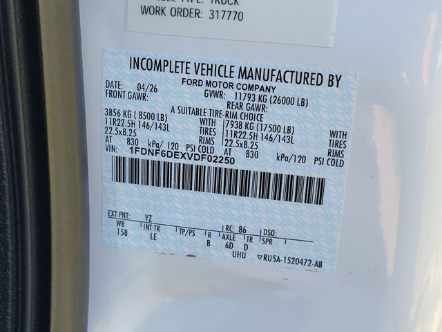2027 Ford F-650SD Base