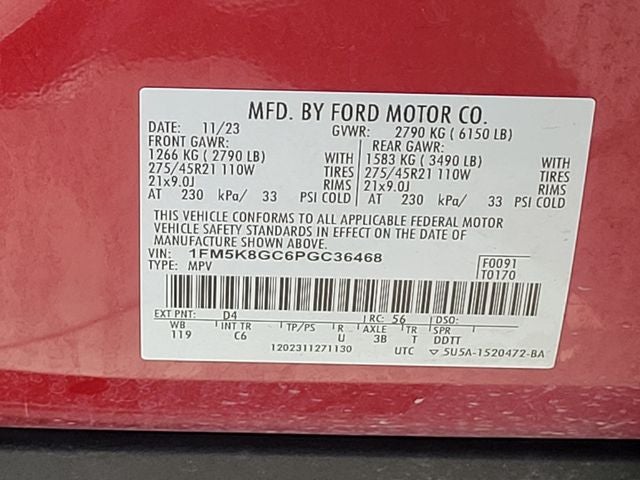 2023 Ford Explorer ST