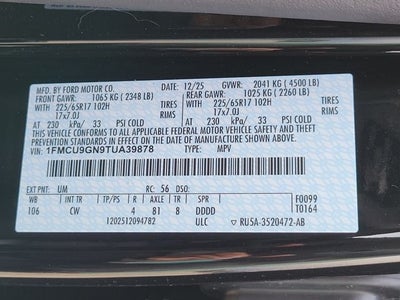 2026 Ford Escape Active