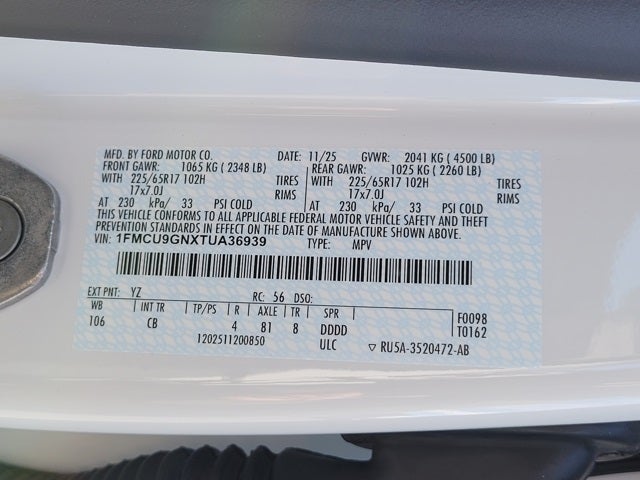 2026 Ford Escape Active