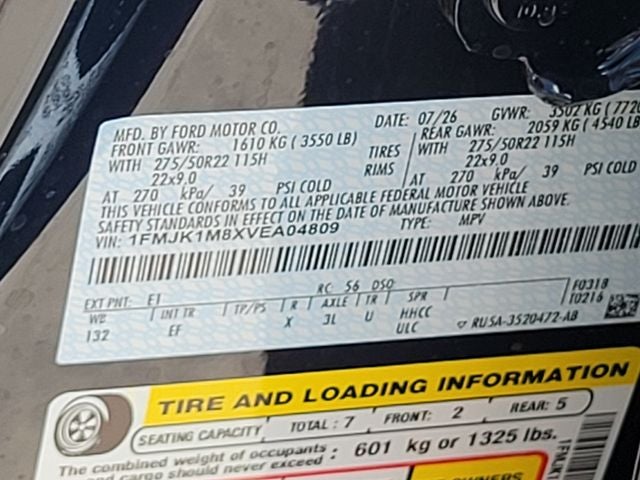 2027 Ford Expedition Max Platinum