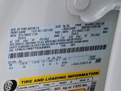 2026 Ford Expedition Platinum