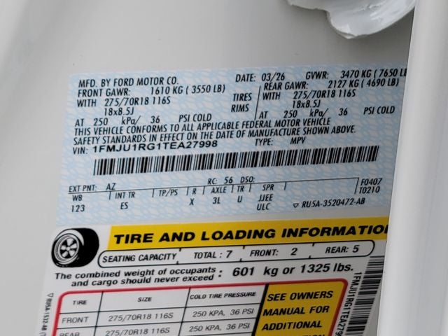 2026 Ford Expedition Tremor