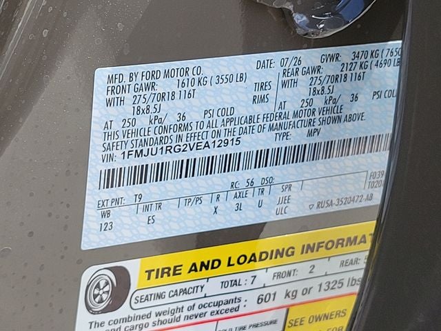 2027 Ford Expedition Tremor