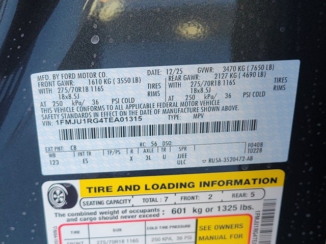 2026 Ford Expedition Tremor