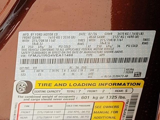 2027 Ford Expedition Tremor