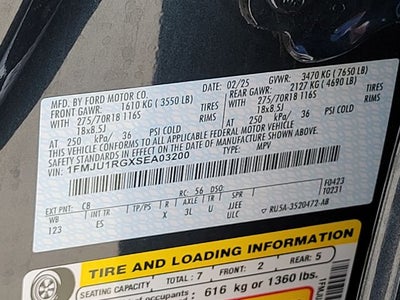 2025 Ford Expedition Tremor