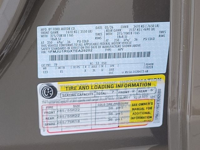 2026 Ford Expedition Tremor