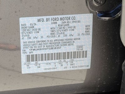 2026 Ford Explorer Platinum
