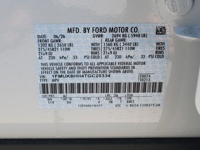 2026 Ford Explorer Platinum