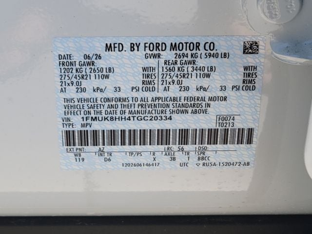 2026 Ford Explorer Platinum