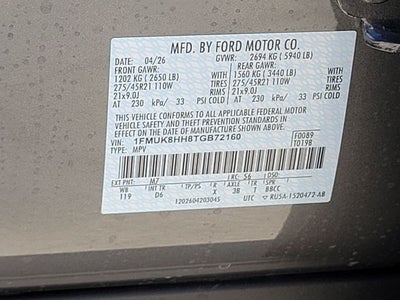2026 Ford Explorer Platinum