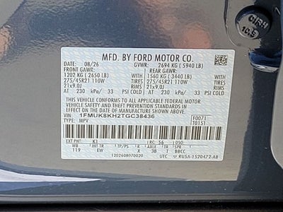 2026 Ford Explorer ST-Line
