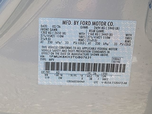 2026 Ford Explorer ST-Line